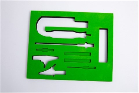 绿色 EVA+绒布