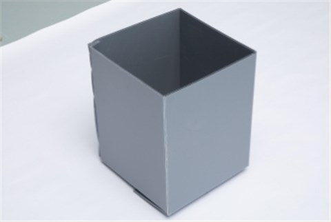灰色PP箱（半摇盖）